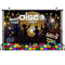 Disco Party Backdrop Neon Adults Scene Setters Party Decoration Birthday Event Banner Portrait Photo Studio Background