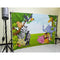  Jungle Birthday Party Backdrop Safari Theme Backgrounds Cartoon Photo Shoot Backdrops for Photography Studio