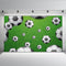 Soccer Field Photography Backdrop Playground Background for Photo Booth Studio Folded Computer Printed 875