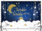Fondo de estrella pequeña centelleante, fondo fotográfico con brillo de estrella plateada y dorada, luna dorada, niño recién nacido