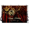 Arrière-plan de photographie personnalisé pour adultes, décor de luxe pour fête d'anniversaire, bannière couronne dorée Flash, arrière-plan rouge pour Studio Photo