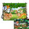 Jungle Safari Photography Custom Birthday Backdrop Party Animal Zoo Cute Dinosaur Decor Backdrop Photo Studio