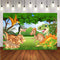 Jungle Safari Photography Custom Birthday Backdrop Party Animal Zoo Cute Dinosaur Decor Backdrop Photo Studio