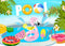 Summer Holiday Swimming Pool Party Banner Background Backdrops for Photo Studio Celebration Props for Children