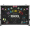 Back to School Backdrop Blackboard Globe Triangle Ruler Photo Background Party Banner Photography Backdrops
