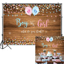 gender reveal backdrop for photography party decoration banner boy or girl photo background studio computer printed