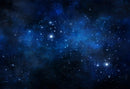 Nouveau-né bleu foncé ciel étoilé toile de fond espace paillettes étoiles bébé anniversaire Portrait photographie fond Photo Studio