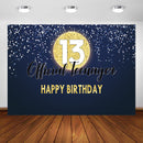 Bannière officielle de fête d'anniversaire pour adolescent, décorations pour 13e anniversaire, fournitures de fête, accessoire Photo, treize anniversaire pour garçon et fille