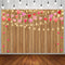 Fondo de fotografía rosa Día de San Valentín luces de neón de madera cumpleaños boda retrato decoración telón de fondo estudio fotográfico 