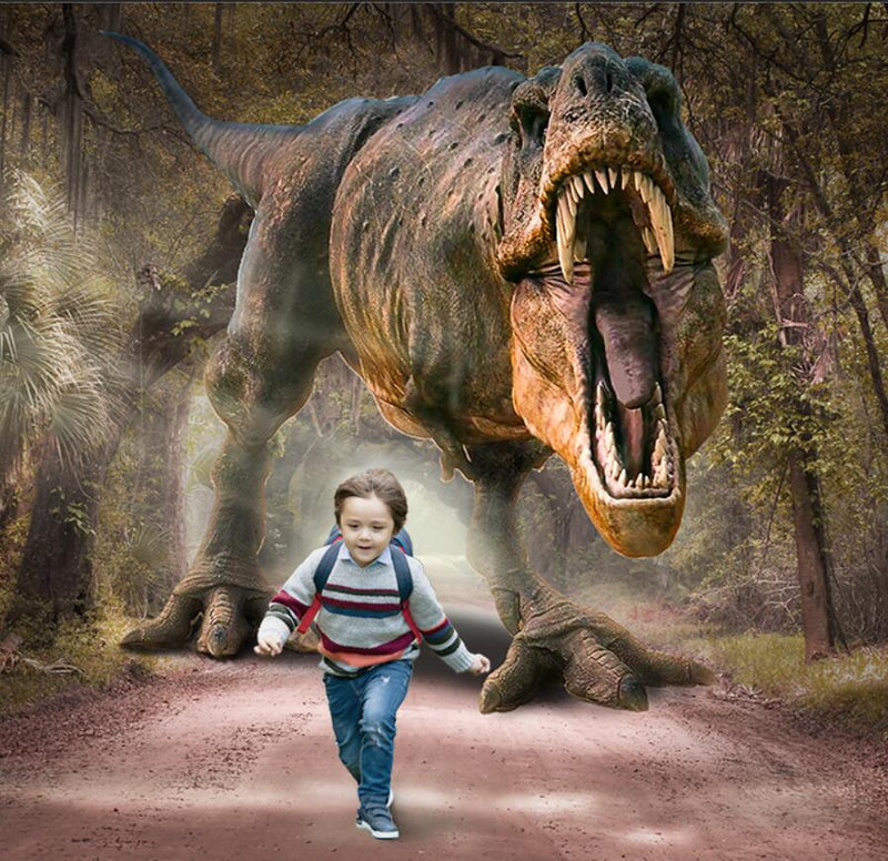 Photographie toile de fond dinosaure Jurassic Park monde dinosaure thème fête photographie Studio Photo fond anniversaire décoration photocall