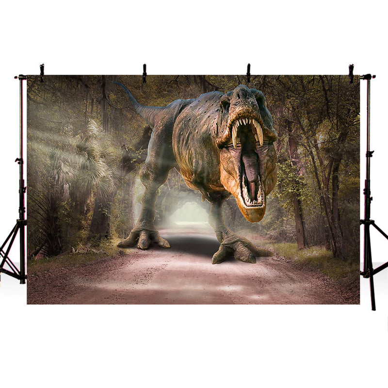 Fotografía telón de fondo dinosaurio Jurassic Park World dinosaurio fiesta temática estudio fotográfico fondo de fotografía decoración de cumpleaños sesión fotográfica