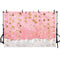 Scintillement scintillant petite étoile photographie décors rose fond décors accessoires nuages ​​bébé douche vinyle photo toile de fond filles