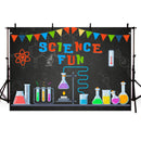 Photography Background Birthday Science Party Invitation Mad Scientist Invitations for Boys Photocall Backdrop Photo Studio