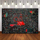 Back to School Photography Background Chemical Experiments School Fun Scientist Subject Kid Birthday Party Decor Backdrop Photo Studio