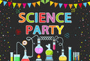 School Photography Background Chemical Science Mad Science Fun Scientist Boy Girl Chemical Birthday Party Backdrop Photo Studio