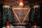 Fondo de fotografía Navidad puertas de Granero luces rústicas de madera niños retrato familiar decoración telón de fondo accesorios de estudio fotográfico