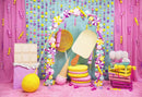 Photography Background Girl Colorful candy chocolate Donut Macaron Birthday Newborn Baby Shower Photo Studio Backdrop