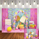 Photography Background Girl Colorful candy chocolate Donut Macaron Birthday Newborn Baby Shower Photo Studio Backdrop