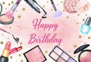 Photography Background Girls Makeup Glamour Pink Spa Beauty Queen Makeover Birthday Party Decor Photo Studio Backdrop
