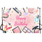 Photography Background Girls Makeup Glamour Pink Spa Beauty Queen Makeover Birthday Party Decor Photo Studio Backdrop