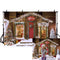 Snow Photography Backdrops Home Christmas Theme Background Backdrops Outdoor Decoration Props Xmas Vinyl photo Backdrop For kids