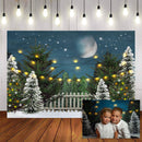 Joyeux Noël photo toile de fond flocon de neige photographie fond hiver neige scènes photo stand accessoires Joyeux Noël décors cadeaux pour les enfants