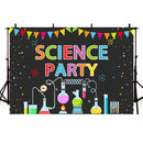 School Photography Background Chemical Science Mad Science Fun Scientist Boy Girl Chemical Birthday Party Backdrop Photo Studio