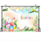 Photography Easter Eggs Backdrop Cute Rabbit Spring Easter Party Decoration Photo Background Photo Studio Newborn Birthday