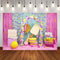 Photography Background Girl Colorful candy chocolate Donut Macaron Birthday Newborn Baby Shower Photo Studio Backdrop