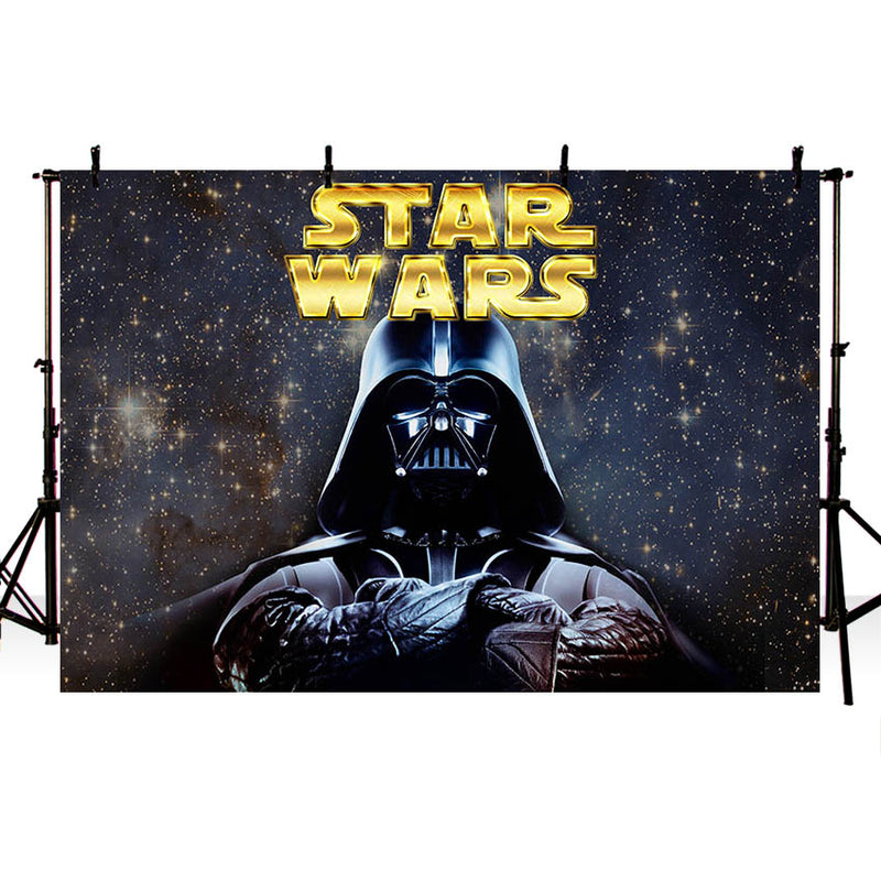 Photography background Boys Birthday Party Star Wars Backdrops Decor Photocall Photo Studio Backdrop Photo Prop