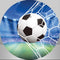 Round Circle Backdrop Soccer Football Background Kids Birthday Party Decor Photo Studio Baby Shower Cake Candy Table Cover