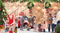 Fondo rústico de puerta de madera de Granero de Navidad para fotografía, árbol de Navidad, regalos de nieve, fondo fotográfico, accesorios para sesión de fotos familiar de vacaciones 