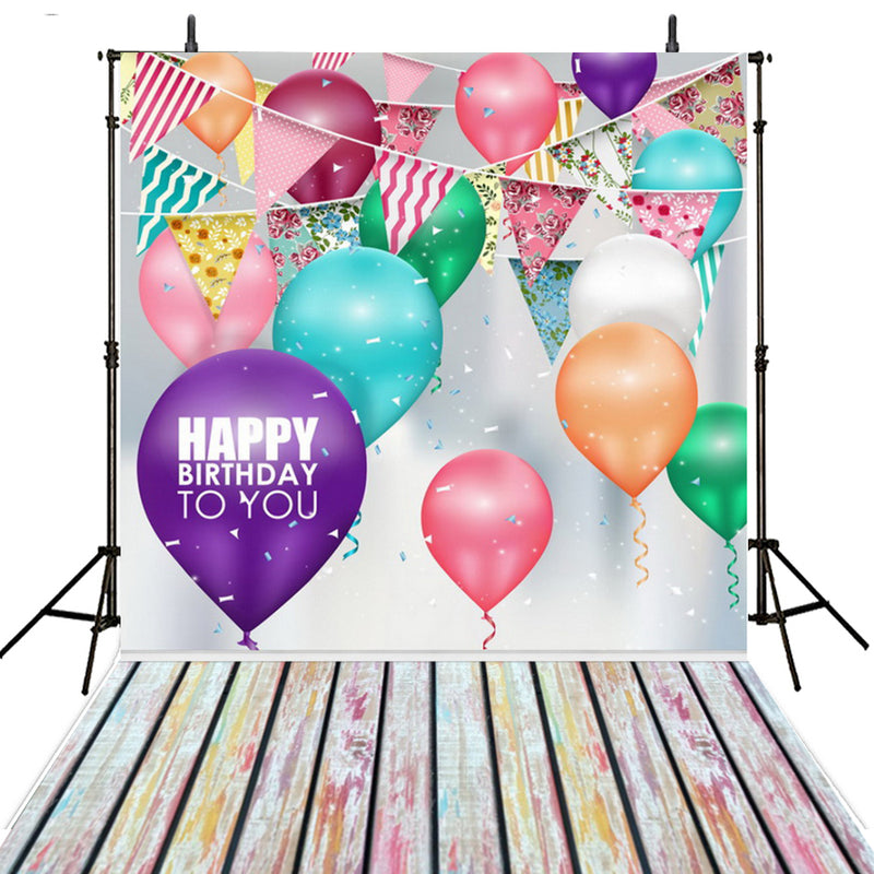 8x10 photo booth backdrop birthday Party happy birthday balloons photo backdrops for girls vinyl birthday photo background baby boys 1st birthday backdrop ideas photos customized birthday party photo backdrop 1st birthday