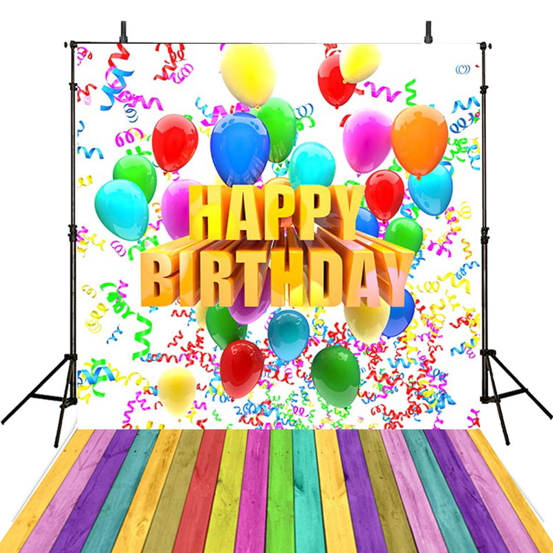 photo booth backdrop birthday Party happy birthday balloons photo backdrops for girls 5x7 vinyl birthday photo background baby boys 1st birthday backdrop ideas photos customized birthday party photo backdrop 1st birthday