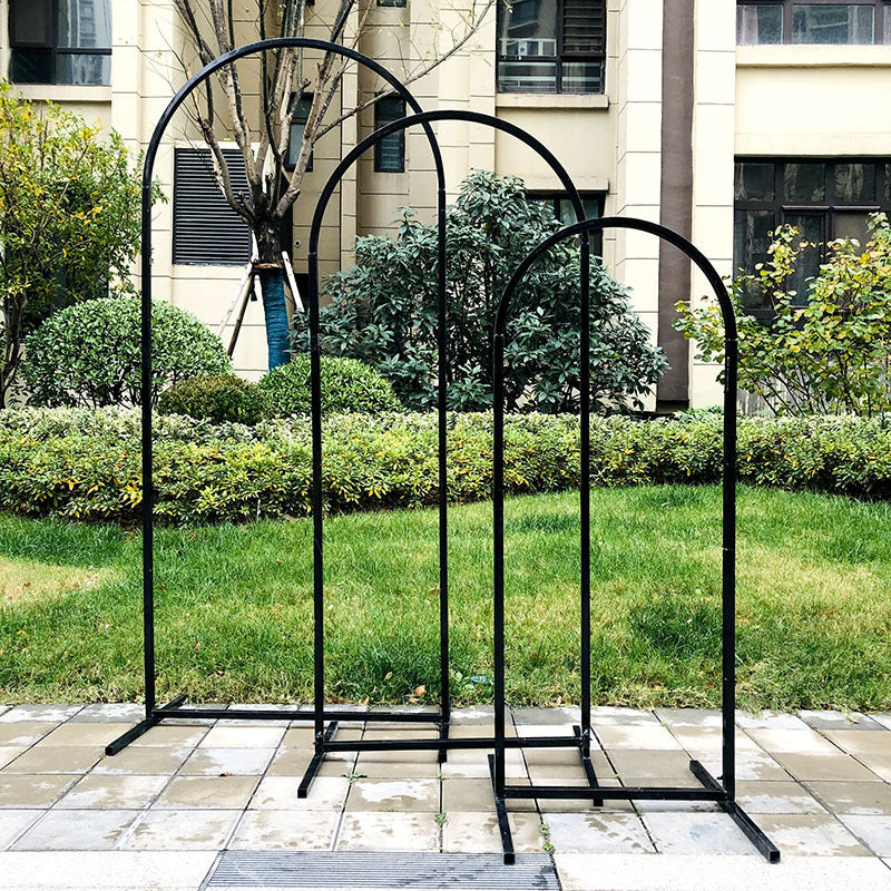 Arch Metal Iron Stand Decorative Ornaments Outdoor Wedding Backdrop Frame Decor Layout Props Birthday Balloon Arch Kit
