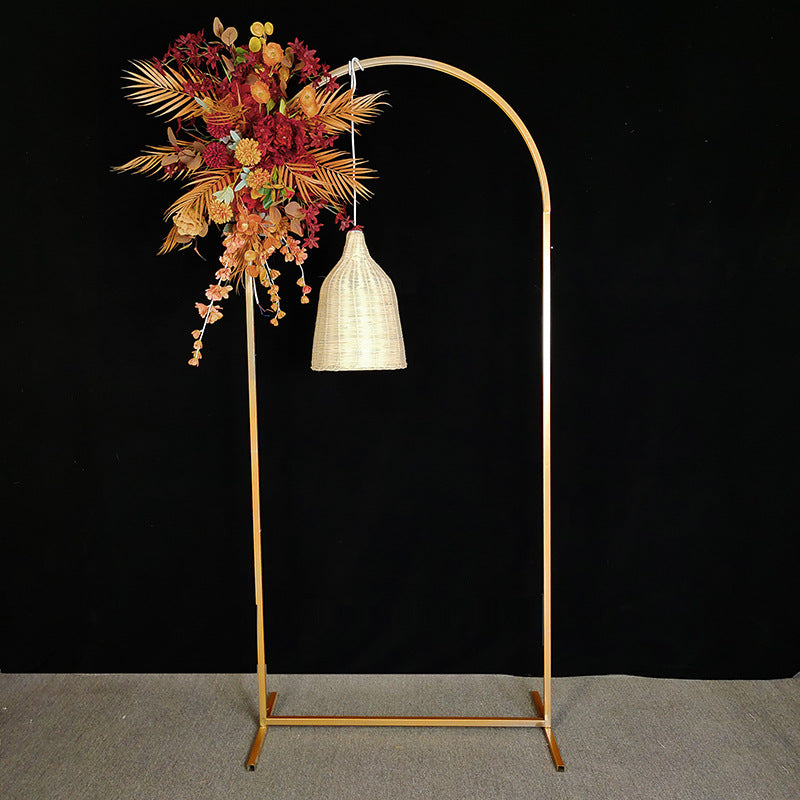 Arch Metal Iron Stand Decorative Ornaments Outdoor Wedding Backdrop Frame Decor Layout Props Birthday Balloon Arch Kit