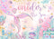 Toile de fond pour photographie de sirène, monde sous-marin, décoration de fête de 1er anniversaire, bannière de fond pour Photo de Studio pour fête prénatale pour fille 