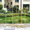 Arch Metal Iron Stand Decorative Ornaments Outdoor Wedding Backdrop Frame Decor Layout Props Birthday Balloon Arch Kit