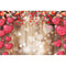 Saint-Valentin bois rouge amour coeur décors photographie fête des mères fond mariage nuptiale douche Photo stand Studio