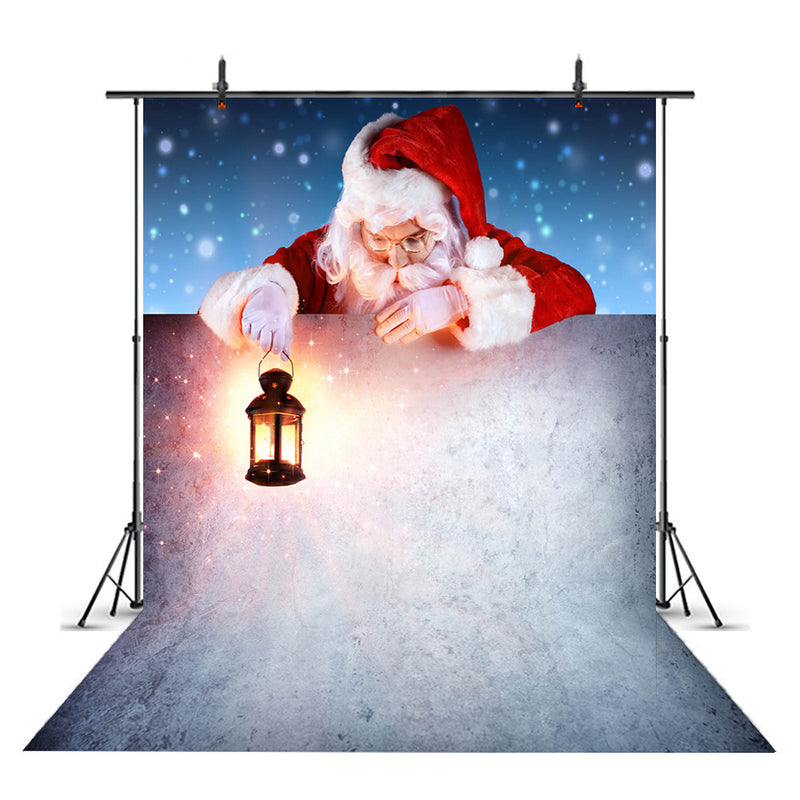Snow Wall Photo Backdrop Christmas Santa Photography Background Merry Xmas Photo Booth Props Child Party Backdrops Night