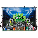 Fondos de fotografía de 1er cumpleaños de All Star Boy de fútbol, ​​accesorios para fotos de pastel, fondo de cabina de estudio, decoración de fútbol