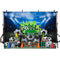 Arrière-plan de photographie de Football All Star Boy, 1er anniversaire, gâteau Smash, accessoires Photo, décor de stand de Studio, Football