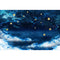 Ciel étoilé photographie toile de fond pour Studio Photo naturel bleu nuit scintillant nouveau-né doré petite étoile anniversaire Photo fond