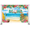 Summer Aloha Luau Backdrop for Event Party Tropical Hawaiian Beach Photo Background Summer Baby Shower Birthday Party Decor