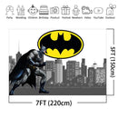 Customize Cartoon Superhero Photo Backdrop Children Birthday Party Decorations Banner