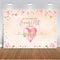 Sweet one backdrop for photography Pink heart background for photography party decoration supplies newborn baby one birthday