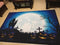 Arrière-plan de photographie Halloween Horrible citrouille maison hantée, décoration de chauve-souris pleine lune, arrière-plan de Studio Photo pour séance Photo 