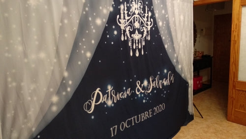 Customize Magical Happy Birthday Backdrop for Photography Glitter Curtain Background for Photo Studio Newborn Baby Shower Cake Table Favor