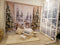 Hiver noël toile de fond fille Portrait photographie enfants Photocall forêt jouets cadeaux fenêtre Photo accessoires enfant Photo studio accessoires 