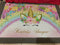 Licorne joyeux anniversaire toile de fond or paillettes arc-en-ciel licorne fond Floral gâteau Table bannière Photo stand décors
